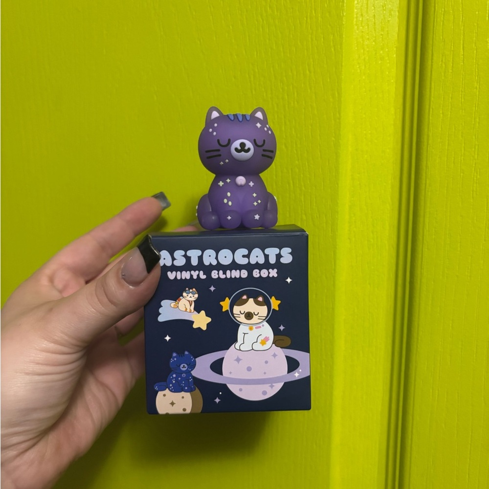 Astrocats Vinyl Blind Box with Purple Cat Figure